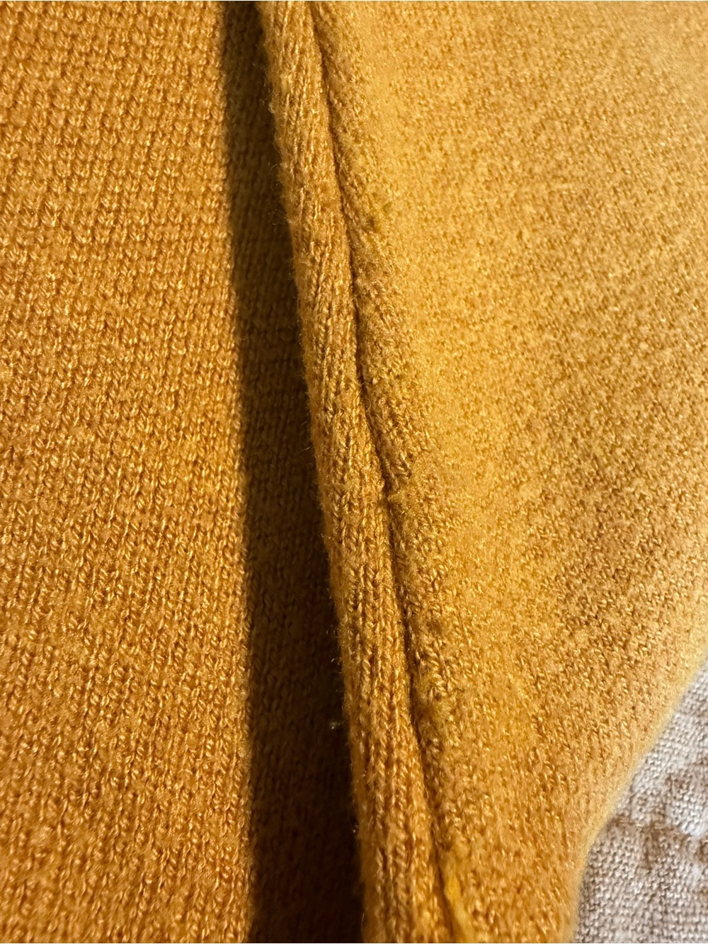 Universal Thread Mustard Drop-Shoulder Crewneck Sweater - Picture 5 of 7